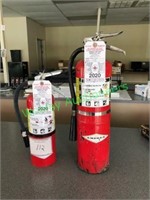 (2) Fire Extinguishers in Group