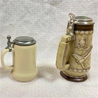 2 Pcs. Selection of Beer Steins