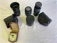 4 Pcs. Vintage Camera Lenses