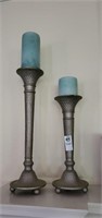 Set of 4 candle sticks