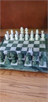 Onyx chess set