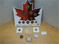 Coin Collection 2017 / 2 Silver Dollars 1966 &