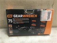 New Gear Wrench 75pc Tap and Die Drive Tool Set
