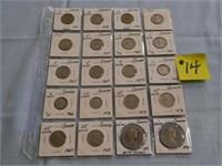 (20) Canadian Coins