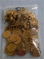 (70) $100 Mexico Pesos