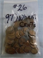 (97) Wheat Cents