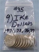(9) Ike Dollars