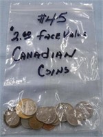 $2.60 Face Value Canadian Coins