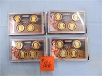 2007, 08, 09, 10 Proof Presidential Coin Sets