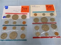 (2) 1977 Mint Sets
