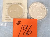 2000 $10 1st Man on the Moon Coin & 1804 U.S.