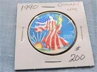 1990 American Eagle Silver Dollar - UNC