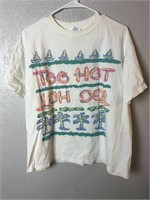 Vintage Too Hot Beach Shirt