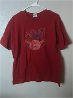 The Beatles Band Shirt Red