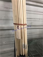 5/16" x 48" dowels