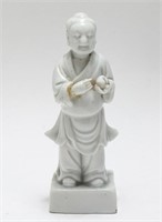 Chinese Republic Era Porcelain Boy w. Peach Figure