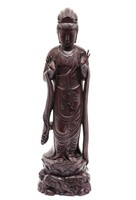 Standing Carved Composition Figure of Buddha