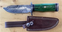 Unique Custom Damascus Knife #15