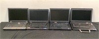 (4) Dell Laptops
