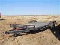 7’x18’ Tandem Axle Utility Trailer – NO Title