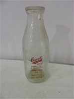 Caswell Dairy Quart Milk Bottle