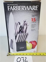 New Farberware 15-Piece Cutlery Set