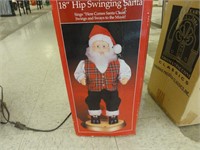18" Hip Swinging Santa