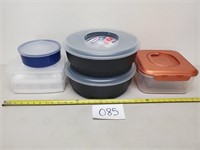 Assorted Plastic Storage Containers