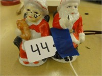 Santa and Mrs. Claus Salt and Pepper Shakers