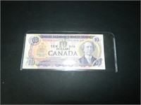 1971 Canadian Ten Dollar Bill