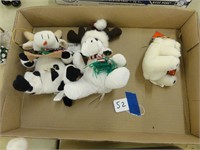 Box of 3 Stuffed Animals