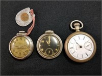 3 Vintage Pocket Watches