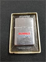 Humble Oil Vintage Zippo Lighter