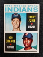 1965 Topps T John & B Chance Rookie Baseball Card