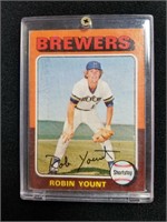 1975 Topps Robin Yount Rookie Baseball Card