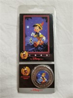1940 Disney Pinocchio Commemorative Coin