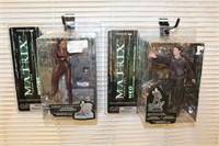 2 Matrix Action Figures, NIB