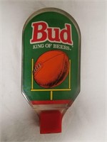 Bud King of Beers Football Tap Handle 6 & 1/2"