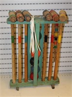 Vintage Outdoor Croquet Game