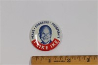 1952 Eisenhower Presidential Pin-Back