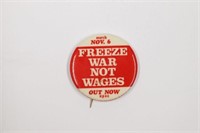 1971 Anti-Vietnam Protest Pin-Back
