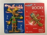 Vintage Rocky & Bullwinkle Toys NIB