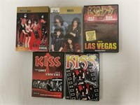 KISS DVDs