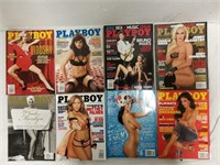 2012 Playboy Magazines 8ct