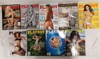 2007-2013 Playboy Magazines 9ct