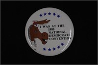 1980 Democratic National Convention Pin