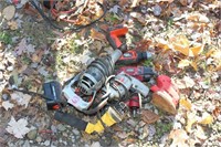 Pile of Non-Working Power Tools
