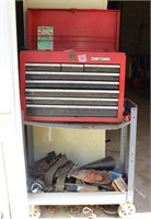 Craftsman Toolbox on Rolling Cart