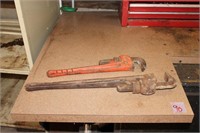 2 Large  Pipe Wrenches