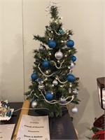 Blue and Silver Tree